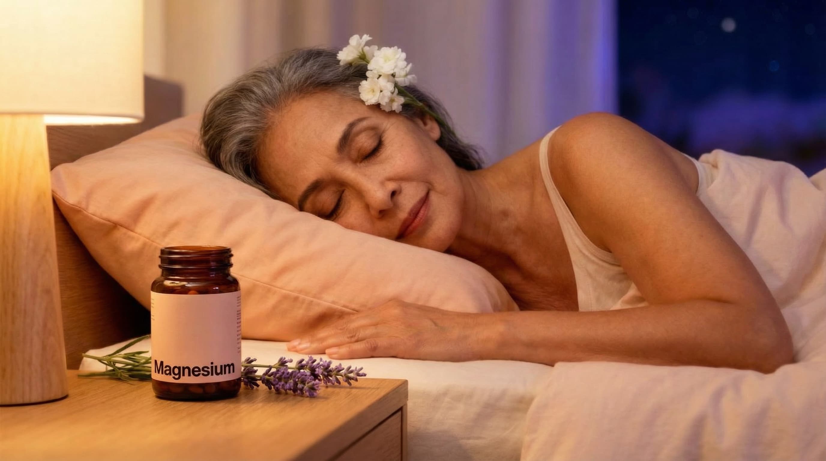 The Magnesium Solution: Better Sleep and Calmer Nights During Menopause