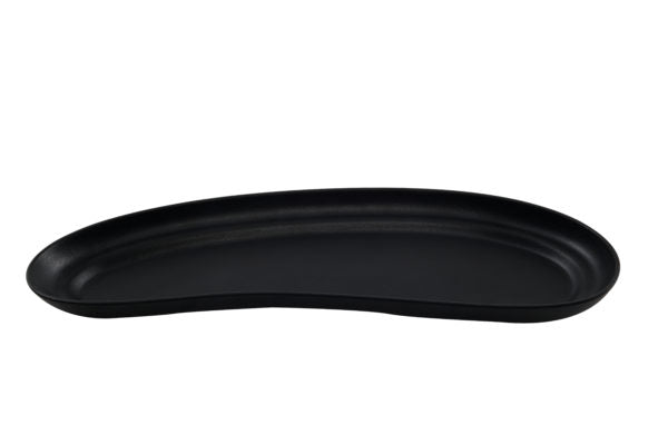 [ Set of 12 ] KAROLA black large tray 1.18 x 15.75 x 5.75 inches