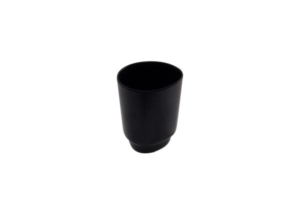 [ Set of 36 ] KAROLA black small glass 10.14 oz