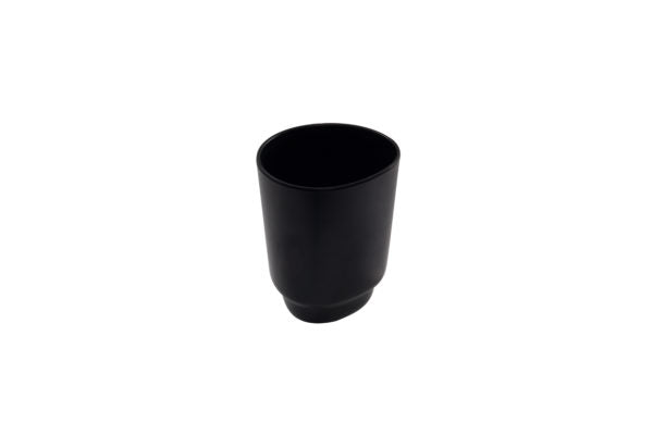 [ Set of 36 ] KAROLA black large glass 500ml (36*1)