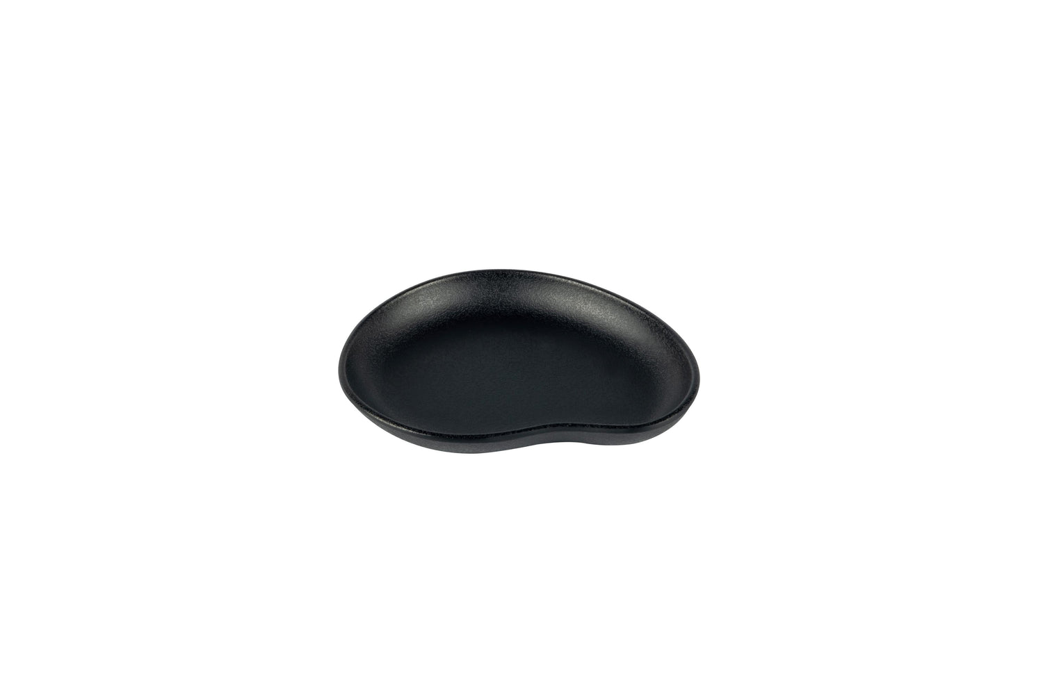 [ Set of 48 ] KAROLA black mini plate 5.91 x 4.92 x 0.39 inches