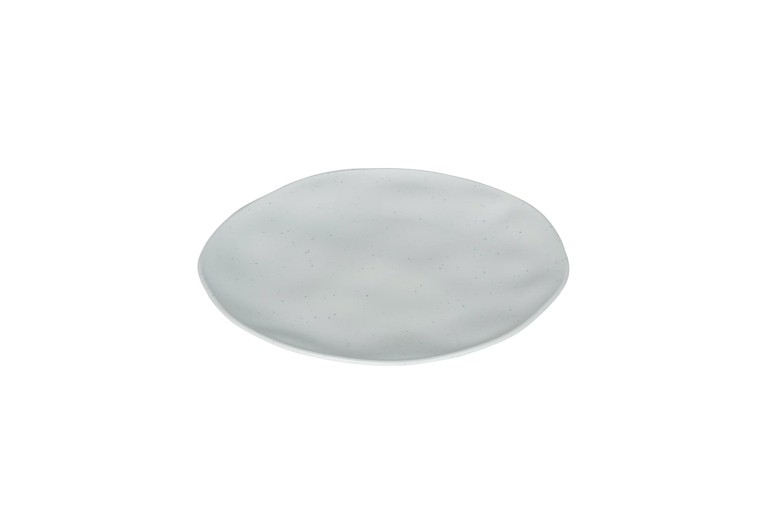 [ Set of 24 ] Koska White medium plate 27 cm | 10.6 Inch