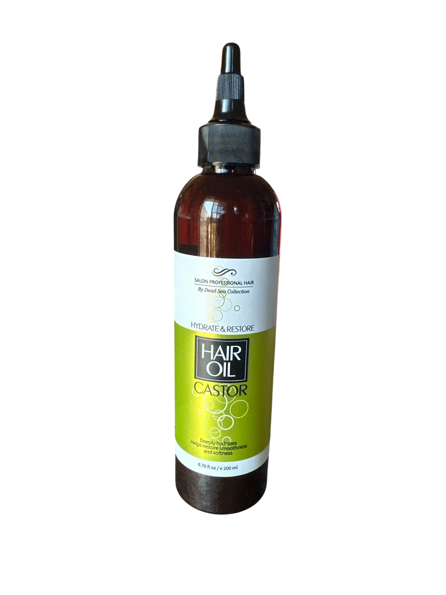 Dead Sea Collection Castor Oil For Hair Smoothness Restoration 6.76fl.oz. 200ml