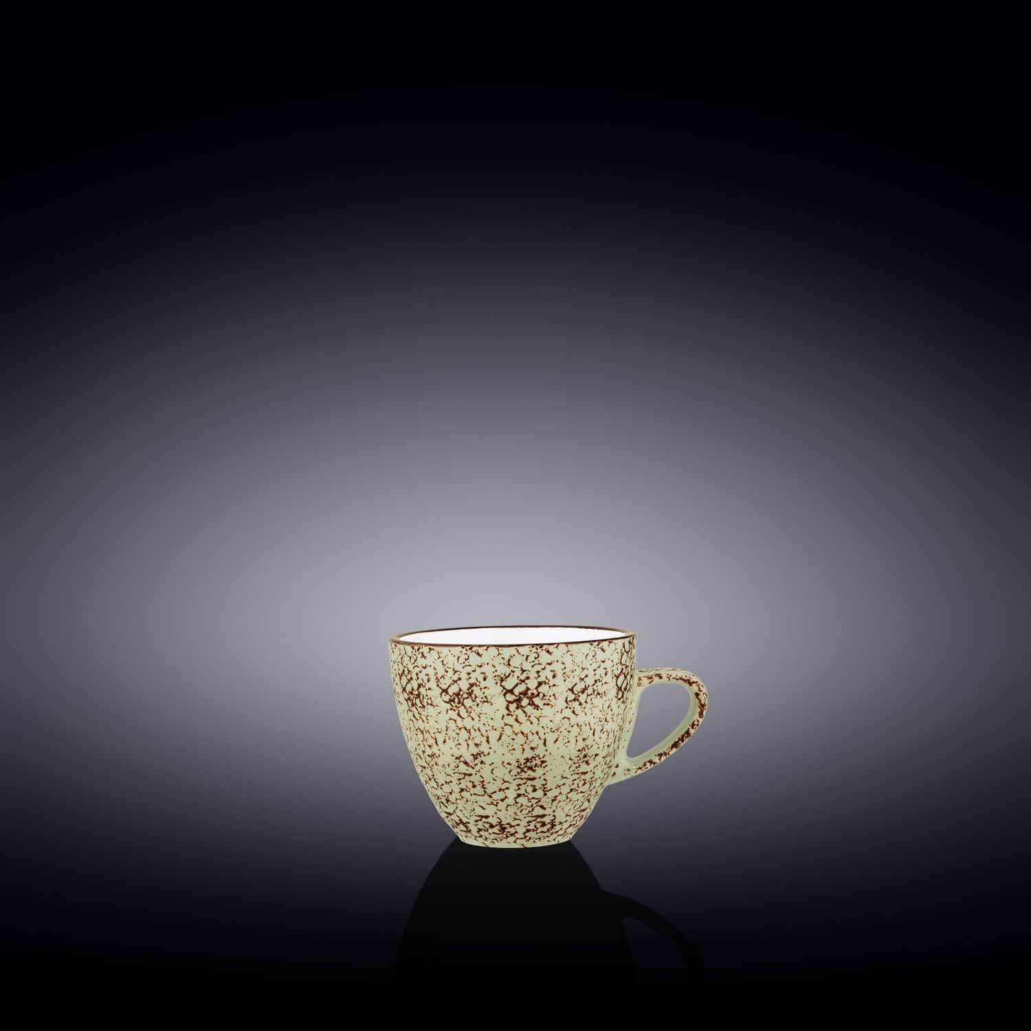 Set Of 6 Pale Green / PistachioPorcelain Cup 3 Fl Oz | 75 Ml