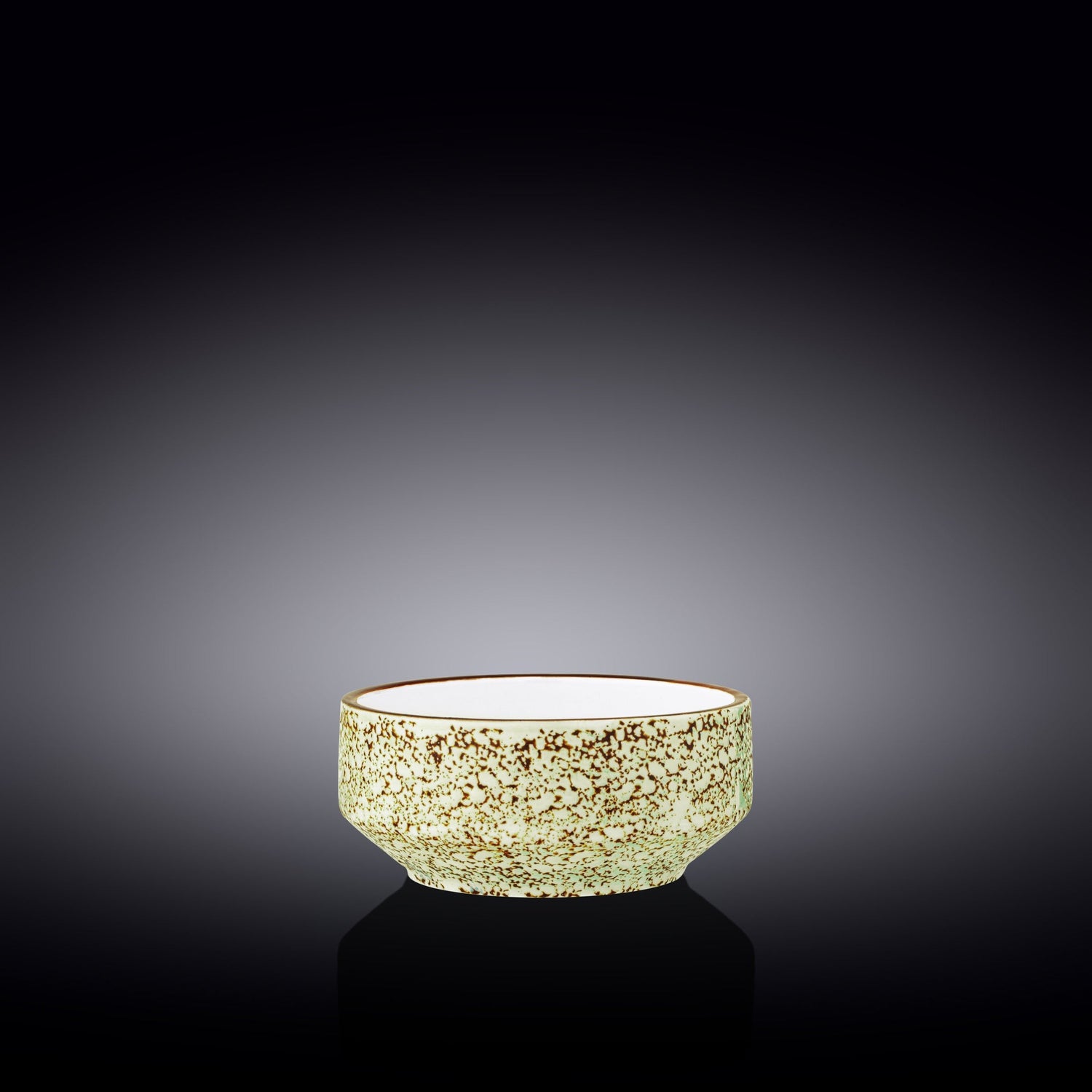 Set Of 3 Pale Green / PistachioPorcelain Soup Cup 5" inch | 13 Fl Oz |