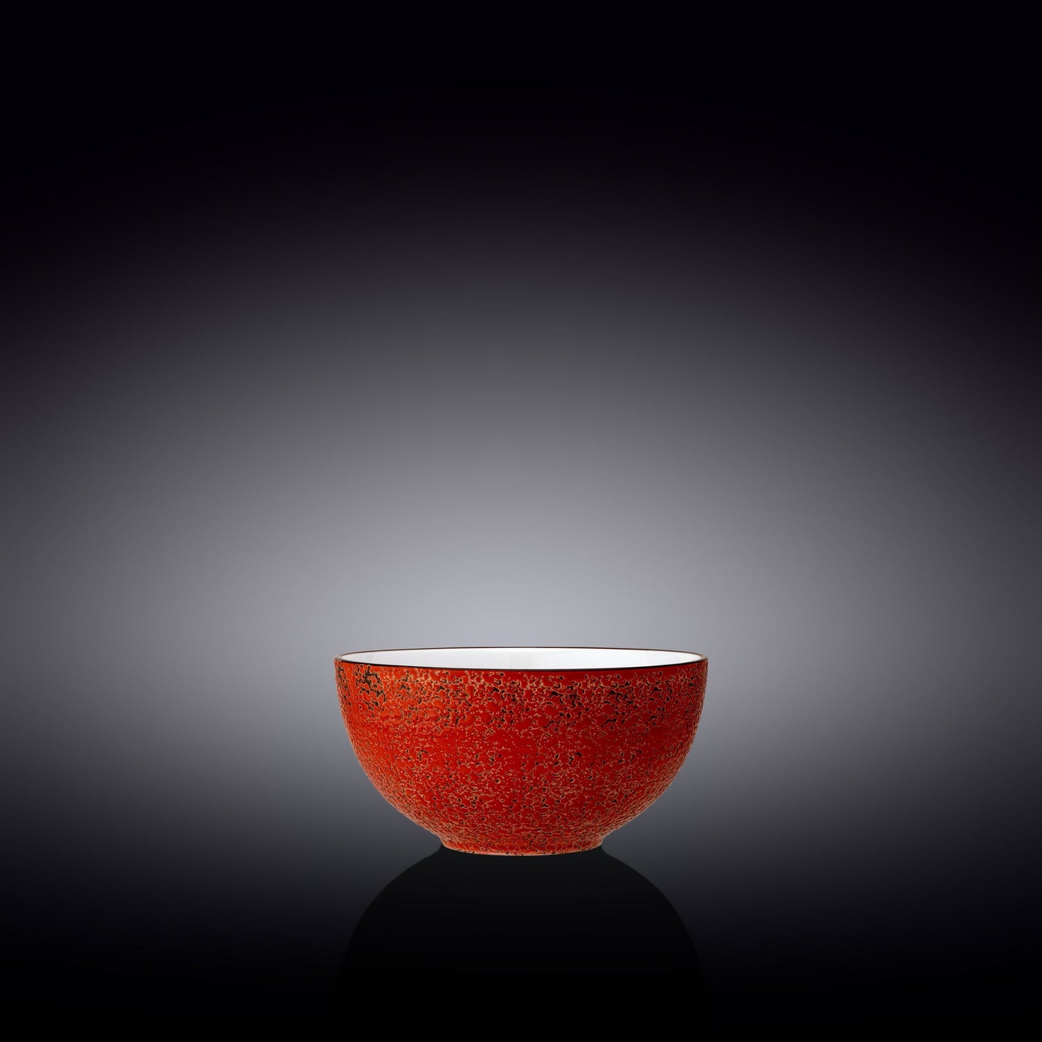 Set Of 6 Red Porcelain Bowl 4" inch | 10.5 Cm 8 Fl Oz | 250 Ml