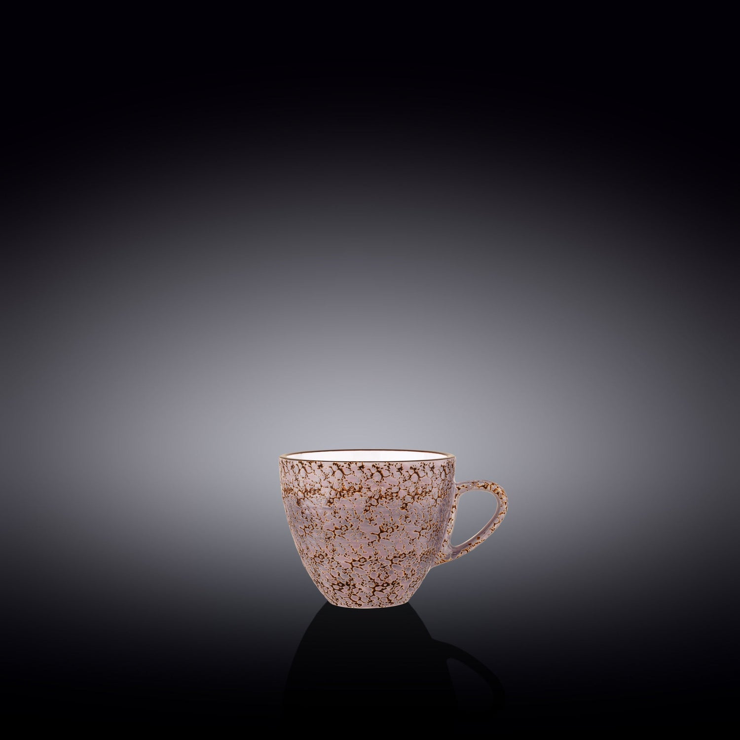 Set Of 6 Violet / Lavender Porcelain Espresso Cup 3 FL OZ | 75 ML