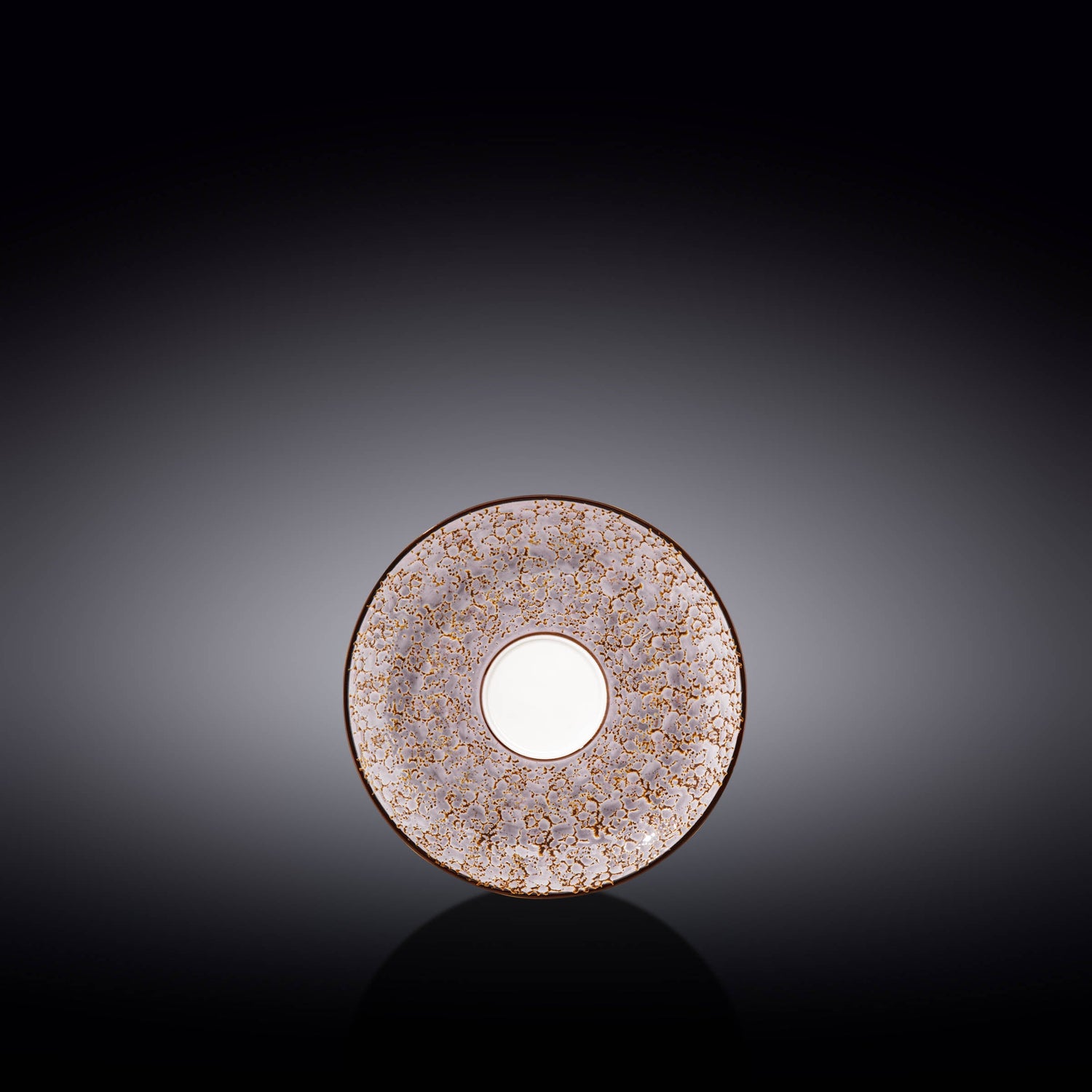 Violet / Lavender Porcelain Saucer 4.5" inch | 11 CM