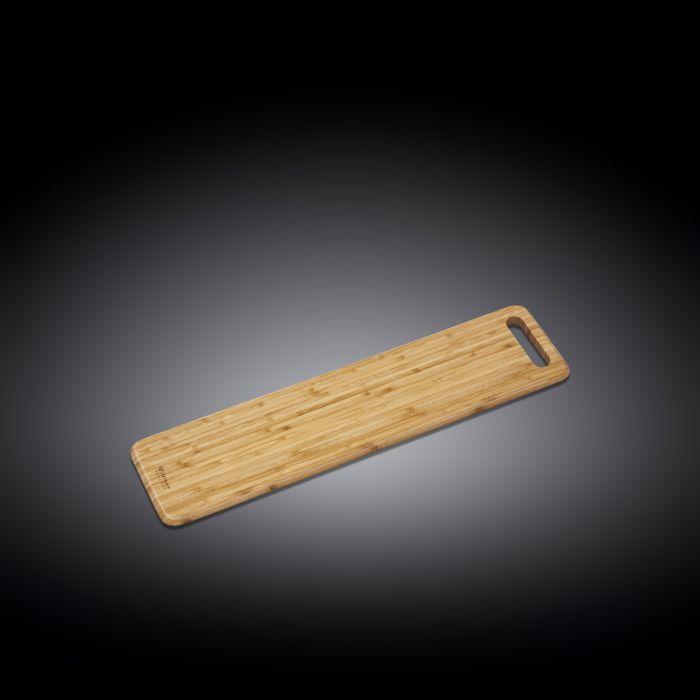 Set Of 3 Bamboo Long Serving Board 23.6" inch X 5.9" inch | 60 X 15 Cm