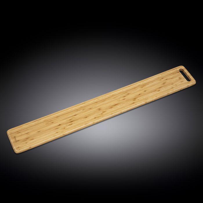 Set Of 2 Bamboo Charcuterie Board 39.5" inch X 5.9" inch | 100 X 15 Cm