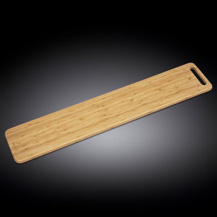 Set Of 2 Bamboo Charcuterie Board 39.4" inch X 7.9" inch | 100 X 20 Cm