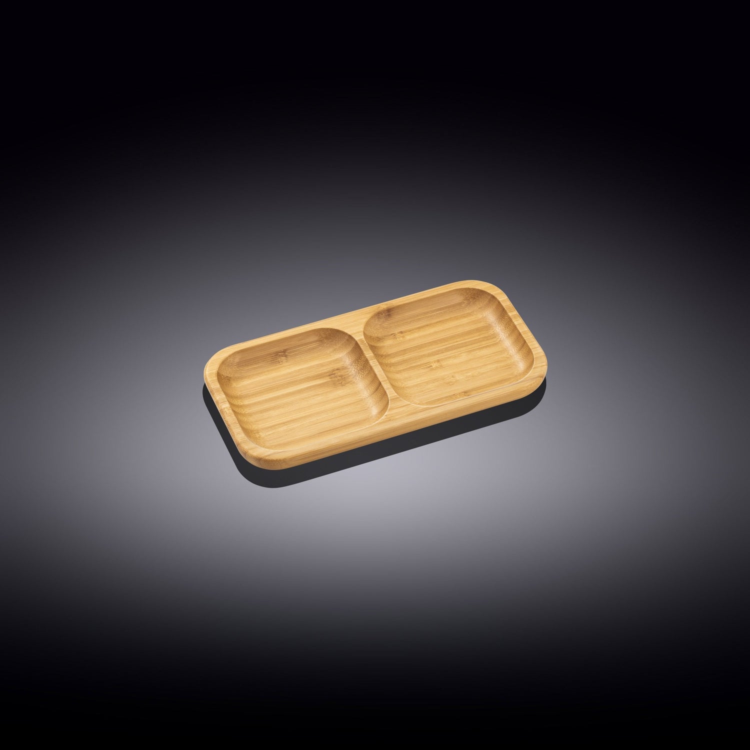 Set Of 5 Bamboo Divided Dish / Bento box 8.5" inch X 4.5" inch | 22 X 11.5 Cm