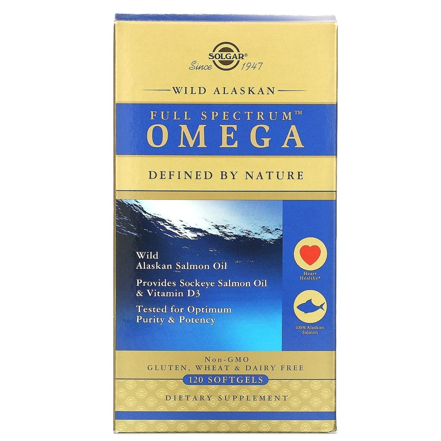 Solgar Wild Alaskan Full Spectrum Omega Softgels