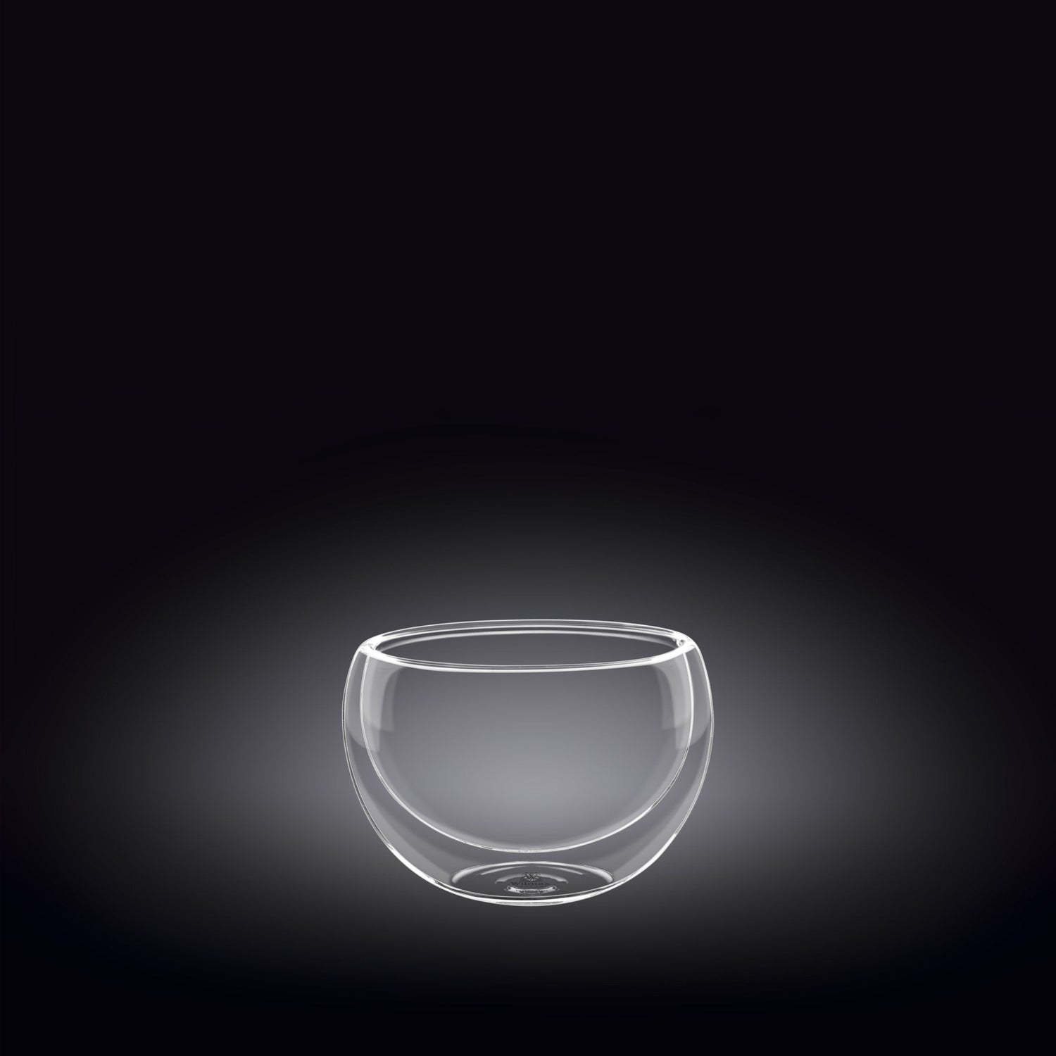 Set Of 6 Double-Wall Vacuum Sealed Thermo Glass Bowl 1.7 Fl Oz | 50 Ml