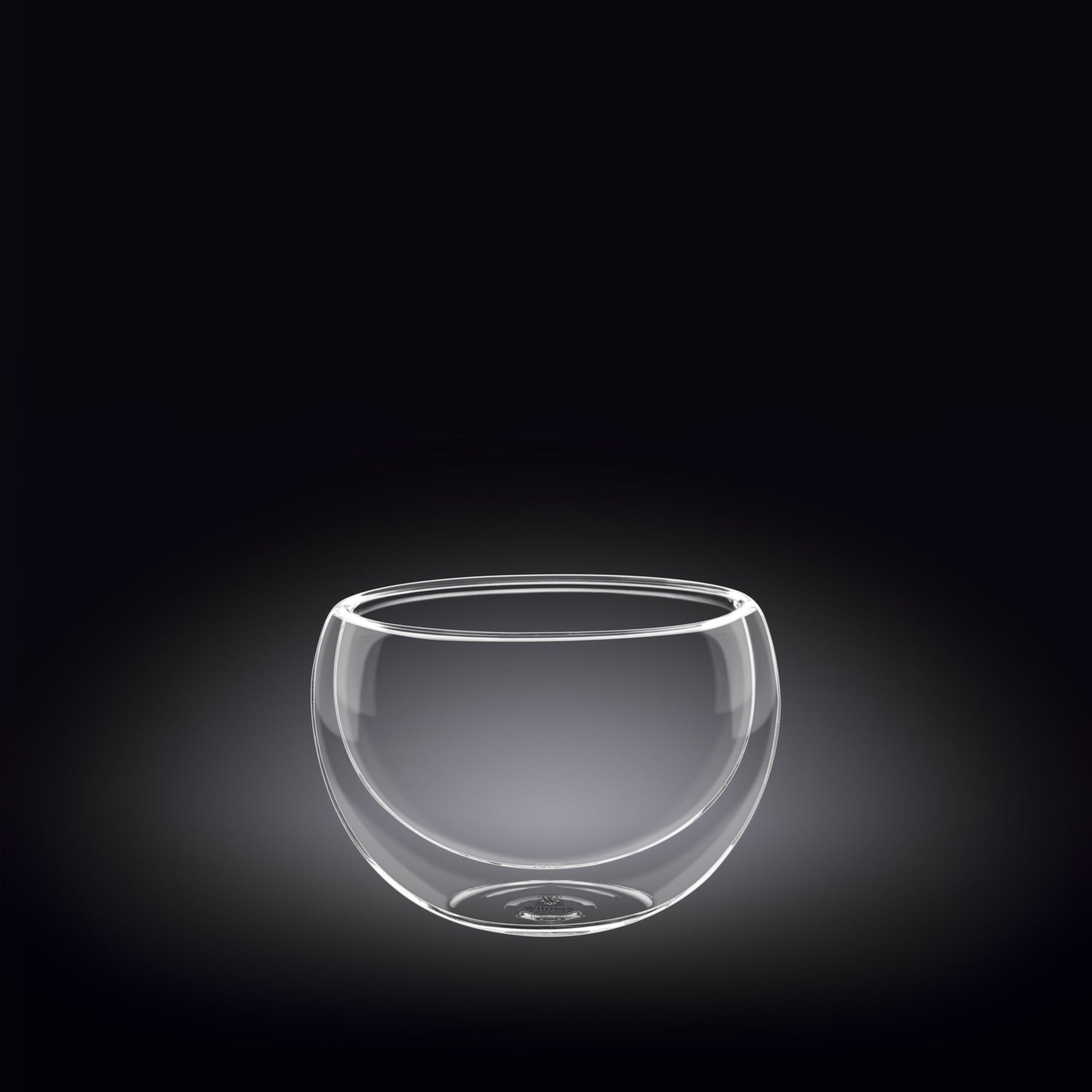 Set Of 6 Double-Wall Vacuum Sealed Thermo Glass Bowl 6.8 Fl Oz | 200 Ml
