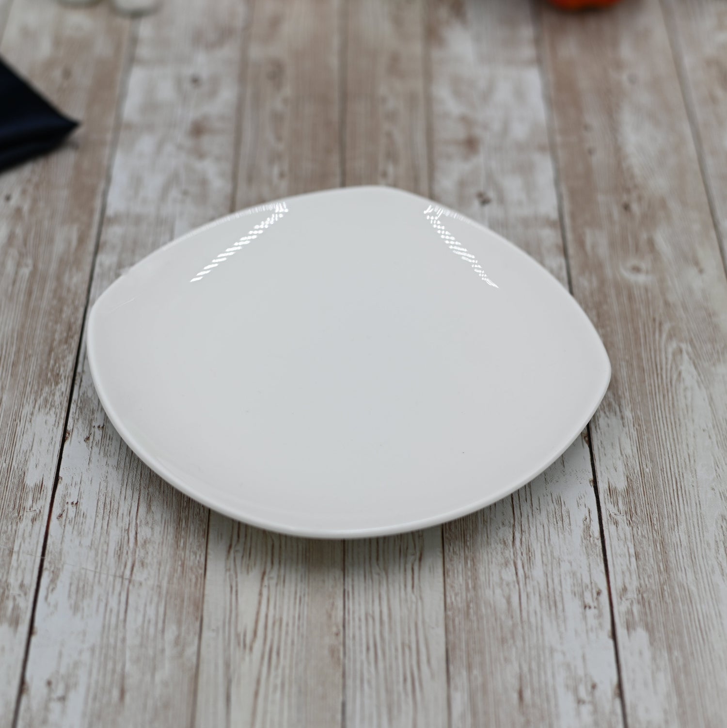 Set Of 6 White Bread Plate 6.5" inch X 6.5" inch | 16.5 X 16.5 Cm