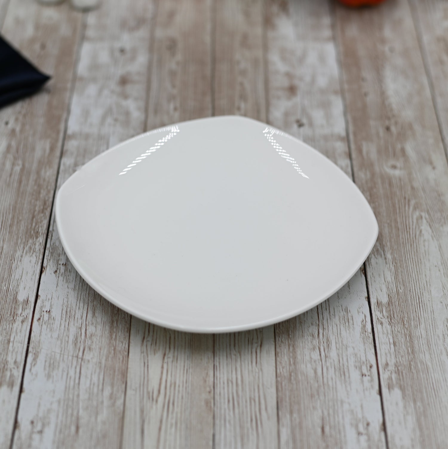 Set Of 6 White Dessert Plate 7.75" inch X 7.75" inch | 19.5 X 19.5 Cm