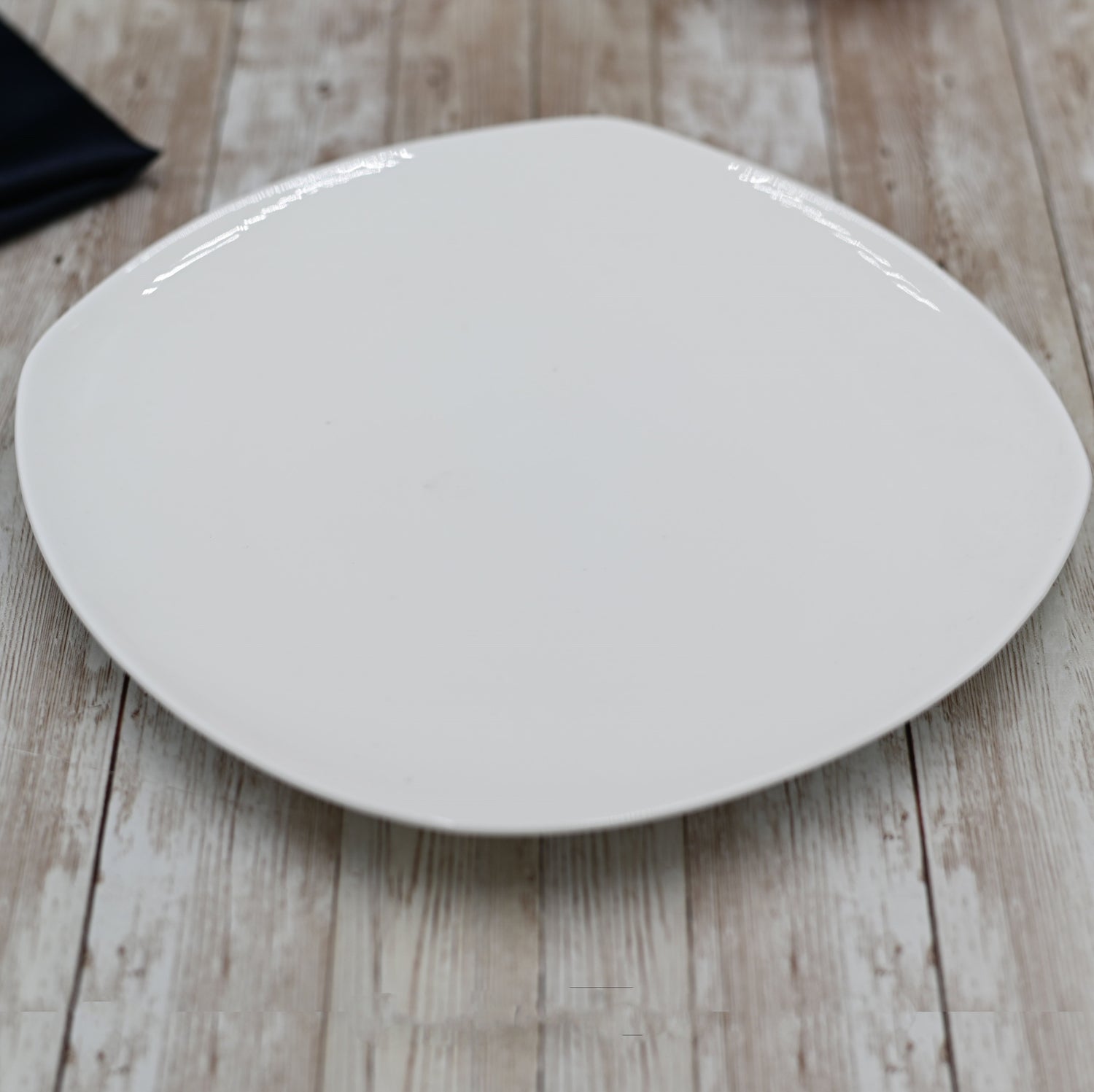 Set Of 3 White Square Platter 11.5" inch X 11.5" inch | 29.5 X 29.5 Cm