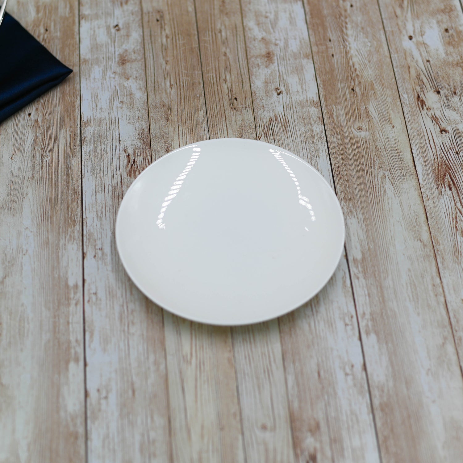 Set Of 12 White Bread Plate 6" inch | 15 Cm