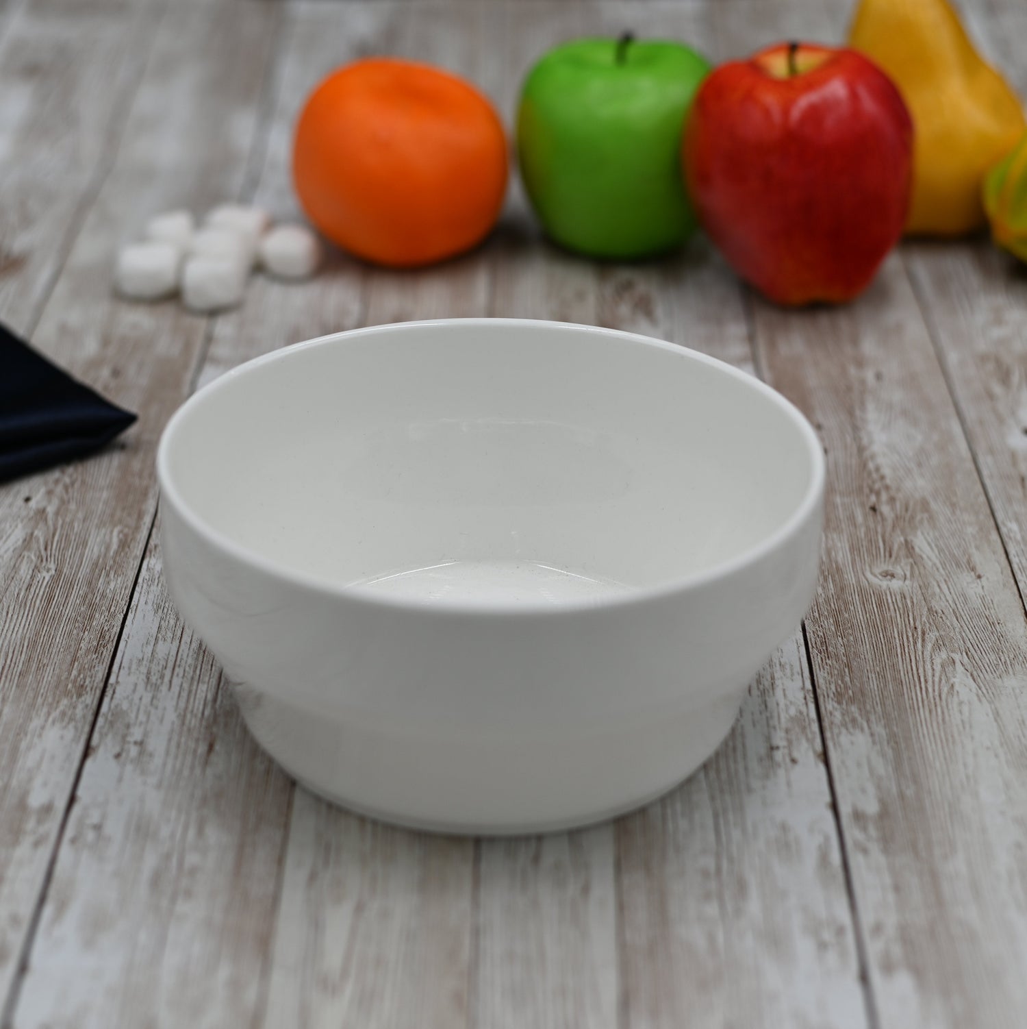 Set Of 6 Deep White Bowl 6" inch | 27 Oz |