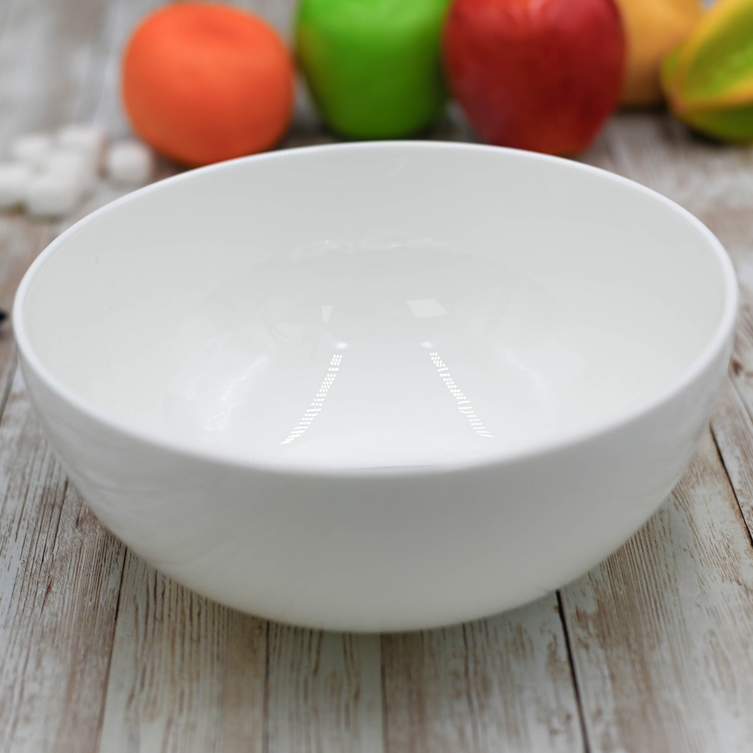 Set Of 4 White Bowl 8" inch | 20 Cm 57 Oz | 1700 Ml