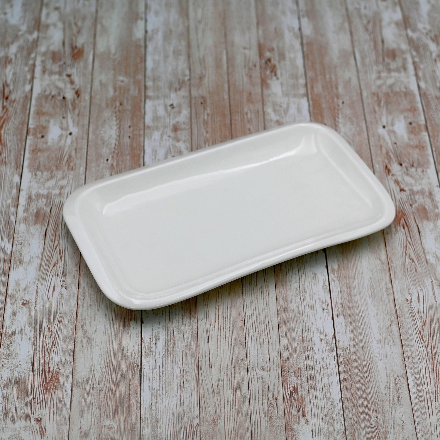 Set Of 3 White Rectangle Dish 12" inch X 7" inch | 30 X 18 Cm