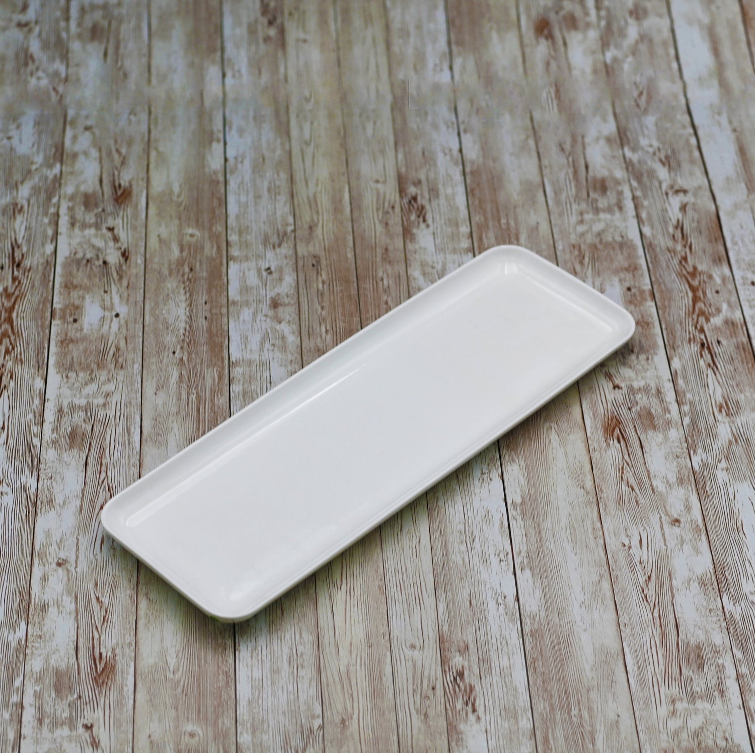 White Rectangle Dish 16.25" inch X 6" inch | 41.5 X 15.5 Cm
