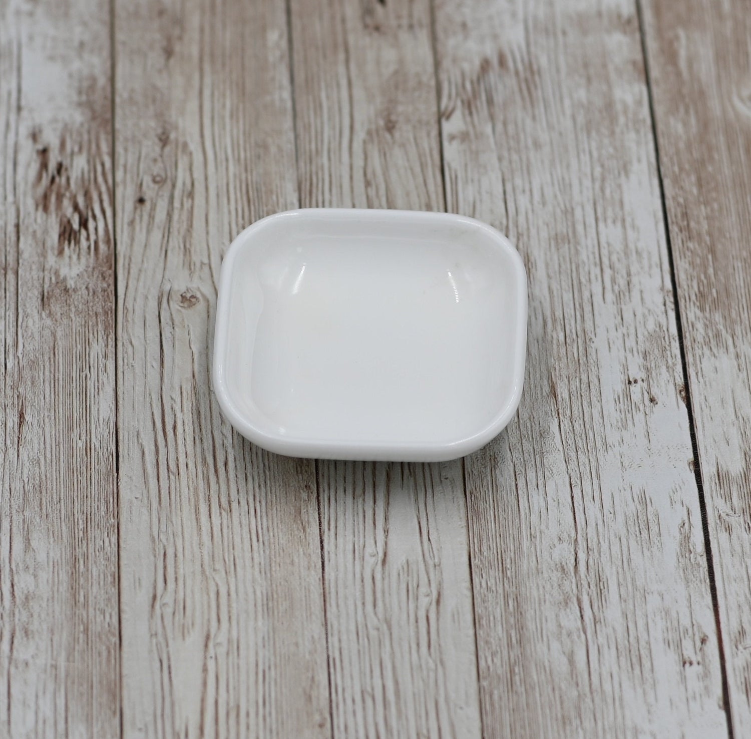 Set Of 12 Small White Square Dish 2.75" inch X 2.75" inch | 7 X 7 Cm