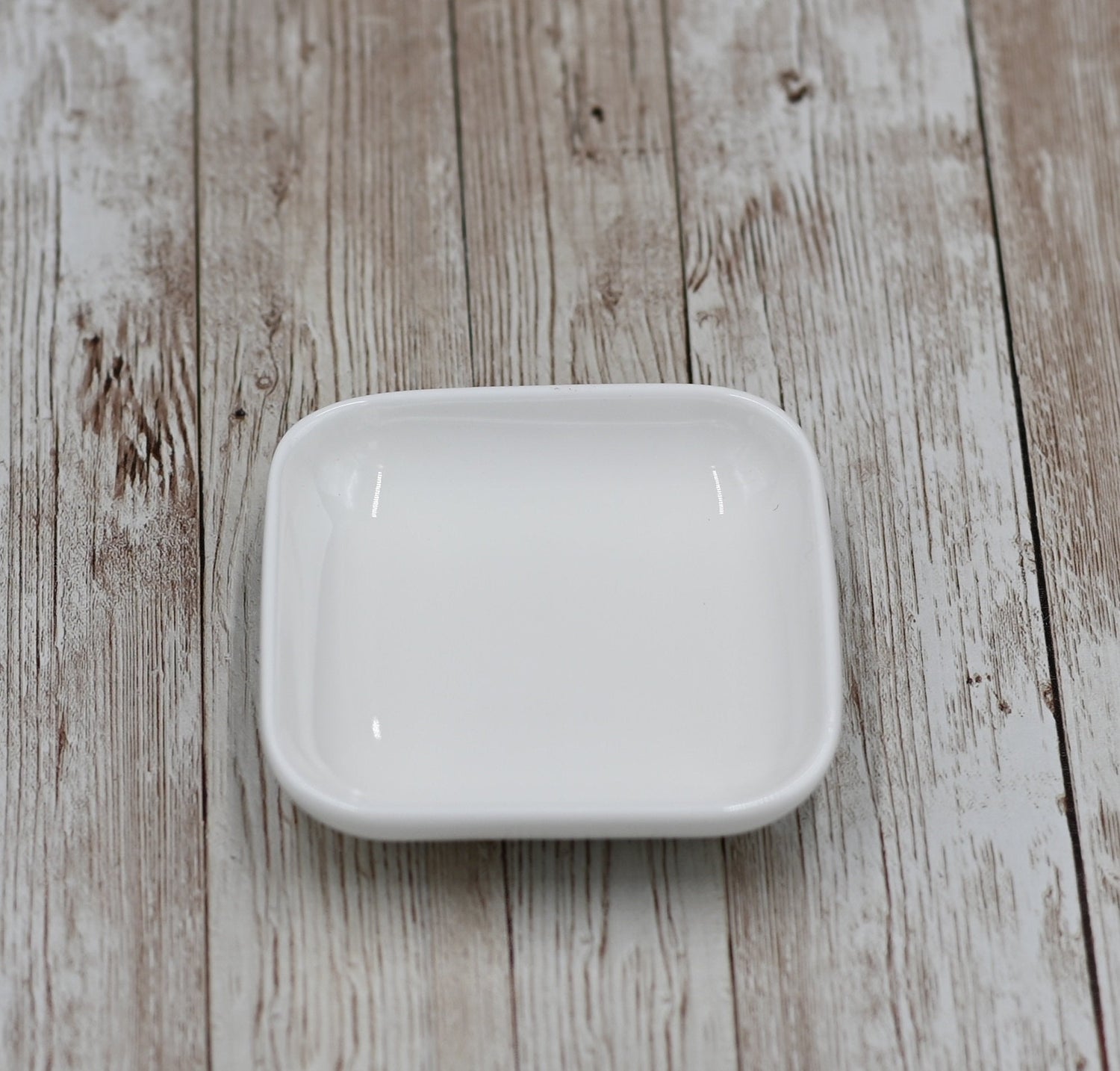 Set Of 12 Small White Square Dish 3.5" inch X 3.5" inch | 8.5 X 8.5 Cm