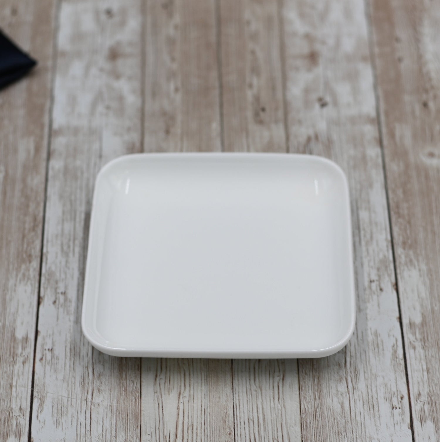 Set Of 12 Small White Square Dish 5" inch X 5" inch | 13 X 13 Cm