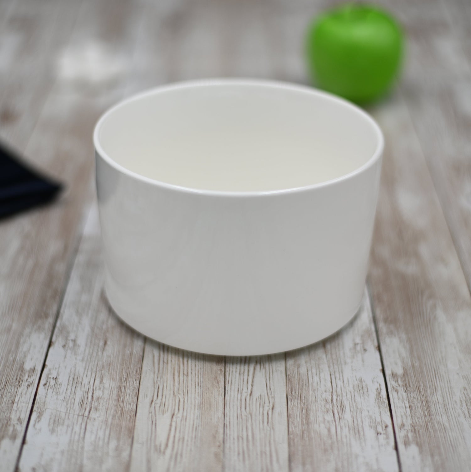 Set Of 3 Deep White Bowl 6" inch | 15 Cm 47 Fl Oz | 1400 Ml