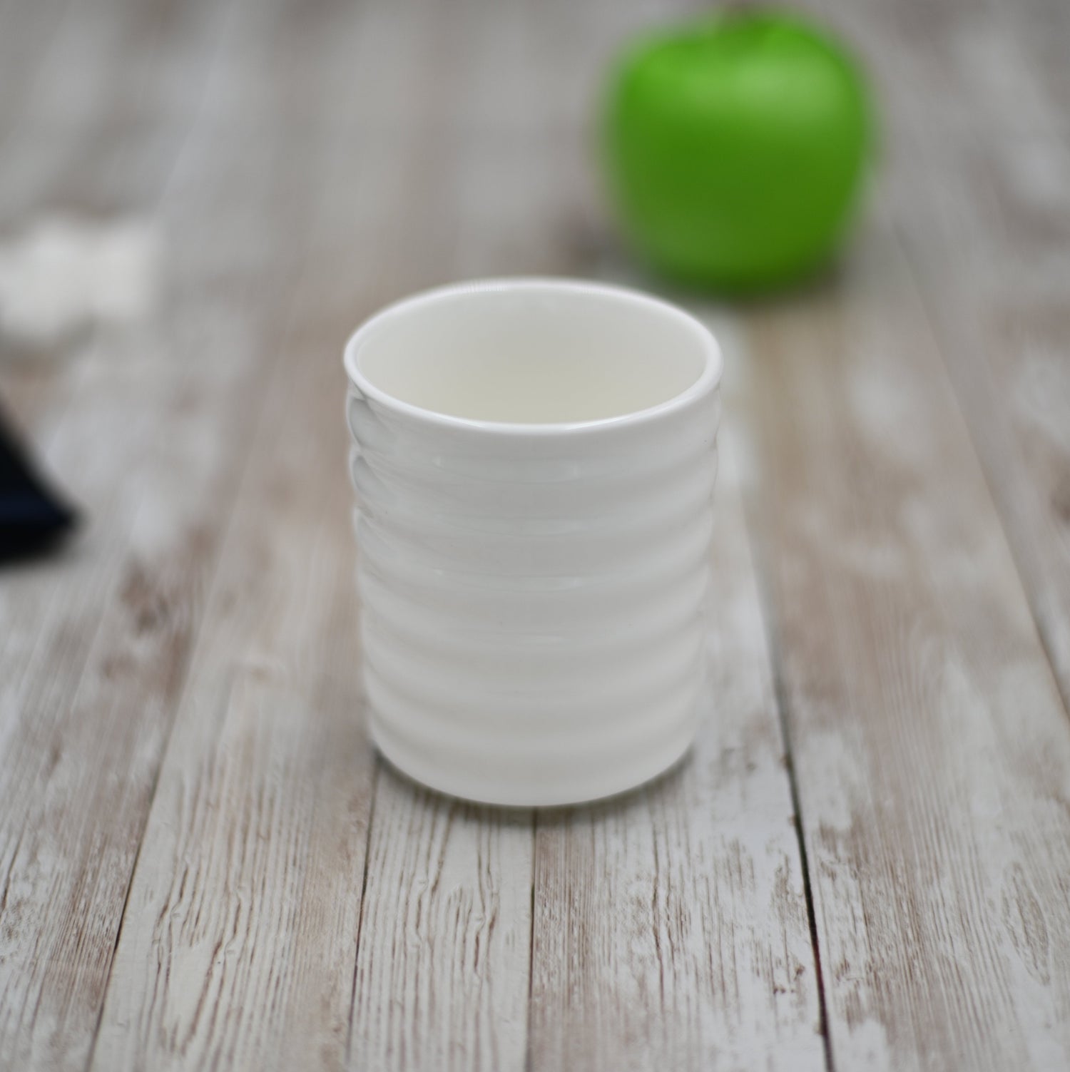 Set Of 6 White Japanese Style Cup 7 Oz | 200 Ml