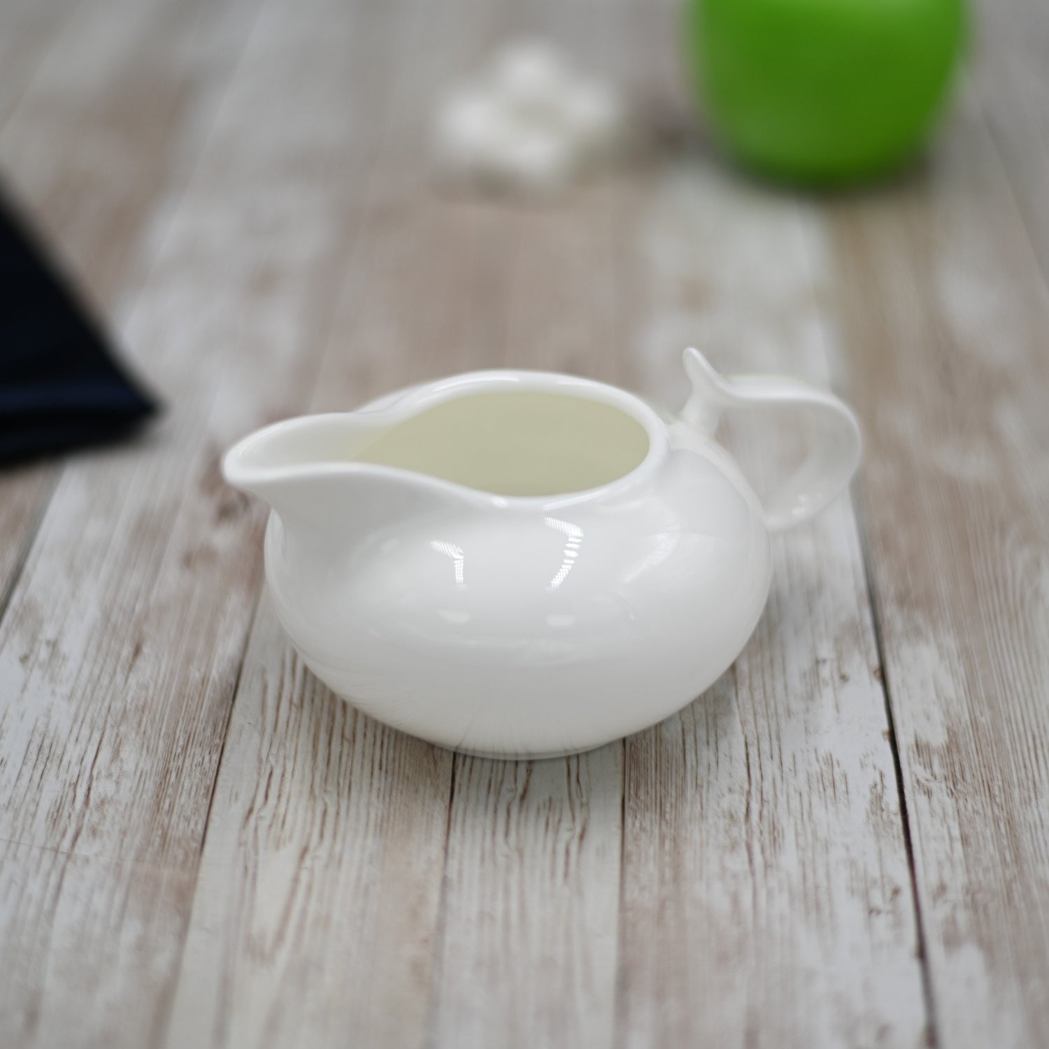 Set Of 6 White Creamer 8 Oz | 250 Ml