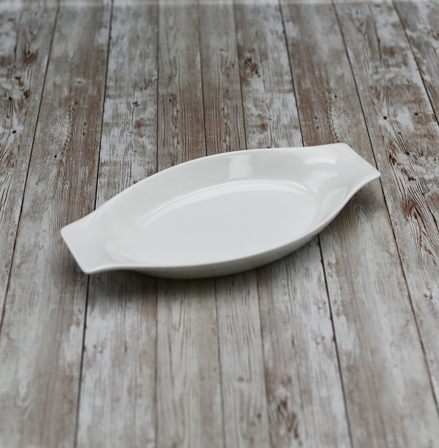 Set Of 3 White Oval Casserole Baking Dish 12" inch | 30 Cm