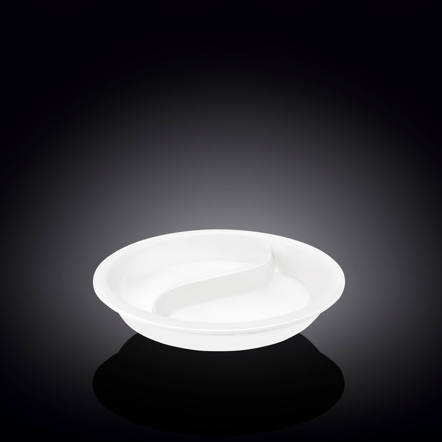 2 SECTION ROUND GASTRONORM 15" inch | 38.5 CM