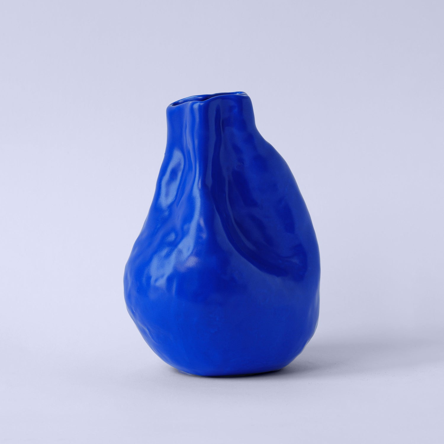 Vivee Home Alexis Blue Porcelain Vase