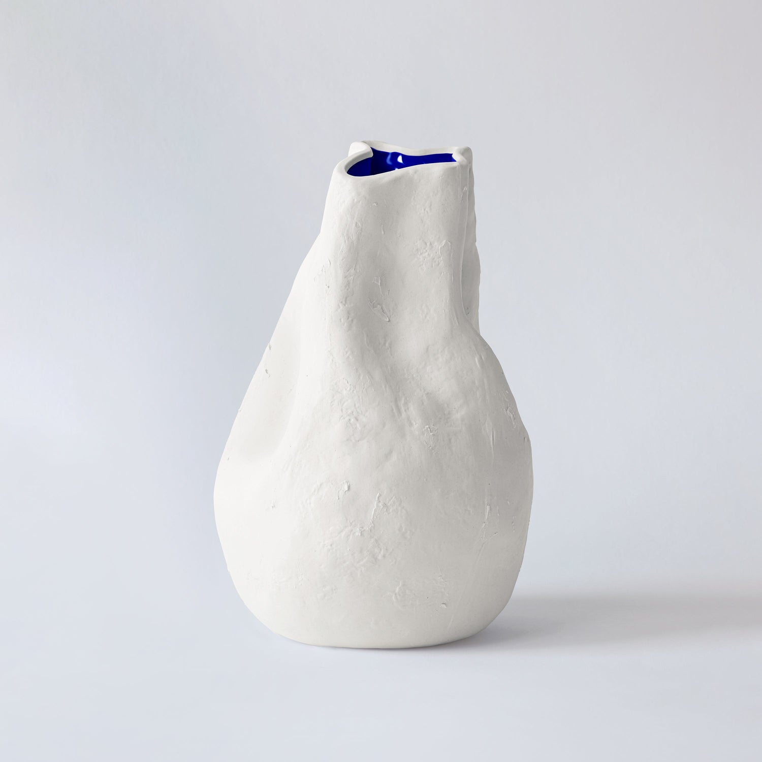 Vivee Home Alexis White Porcelain Vase