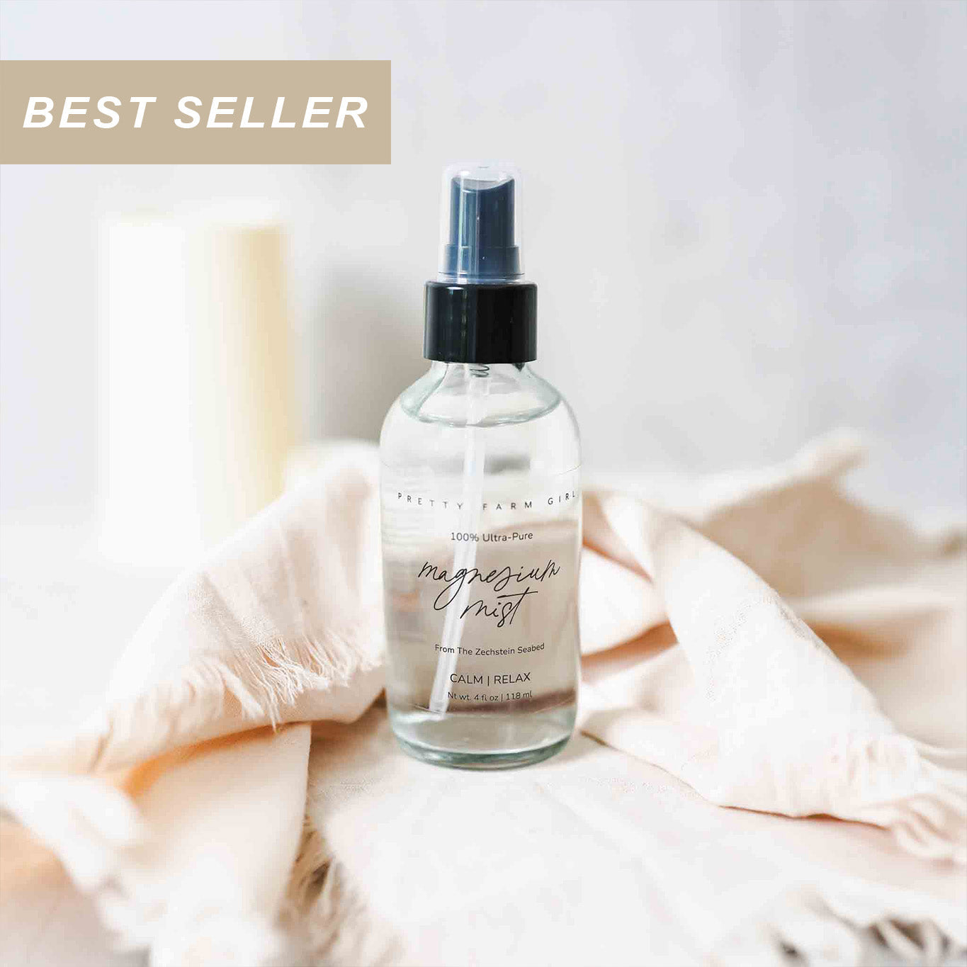 Pretty farm girl Magnesium Mist Body Spray
