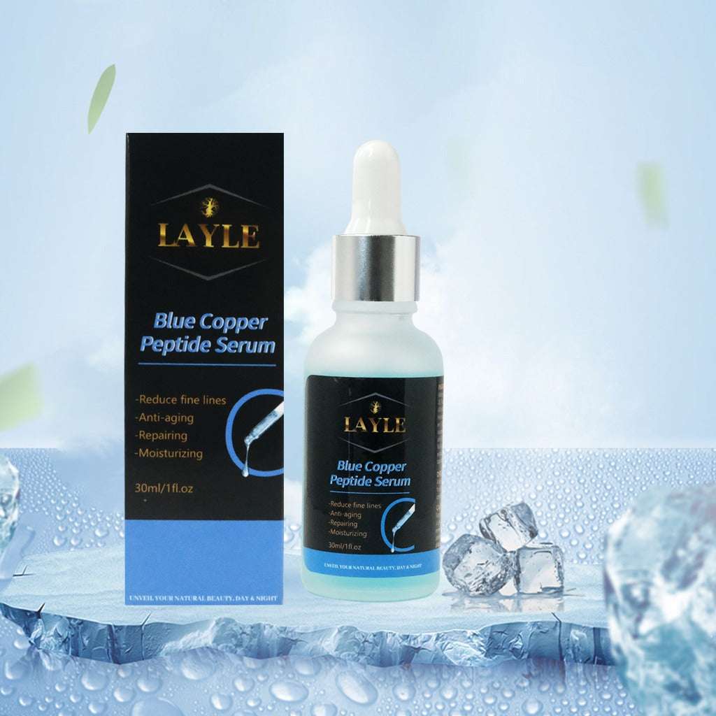 LAYLEBEAUTY Blue Copper Peptide Serum – The Ultimate Skin Rejuvenator 💙