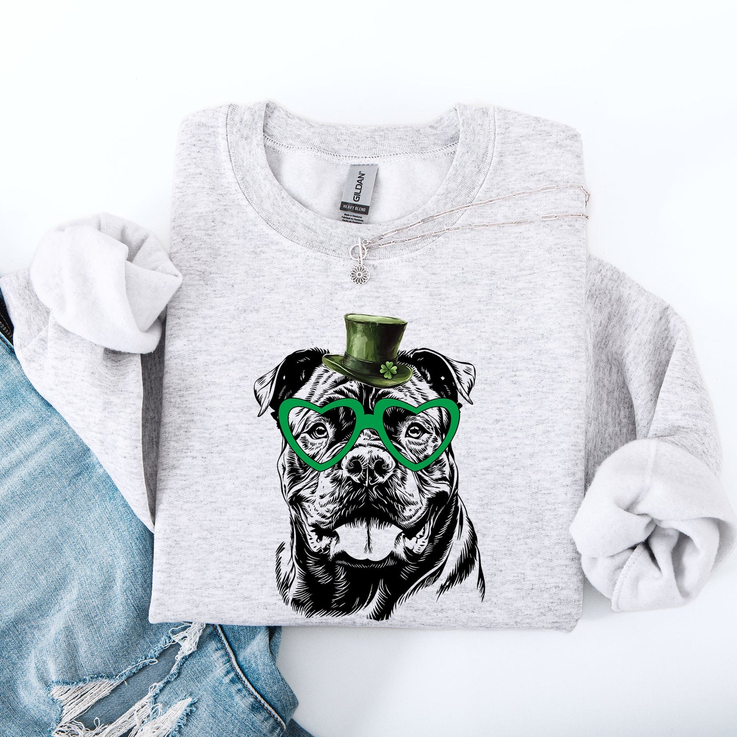 Cane Corso, Adorable Dog, St Patrick's Day, Lucky, Irish Sweatshirt