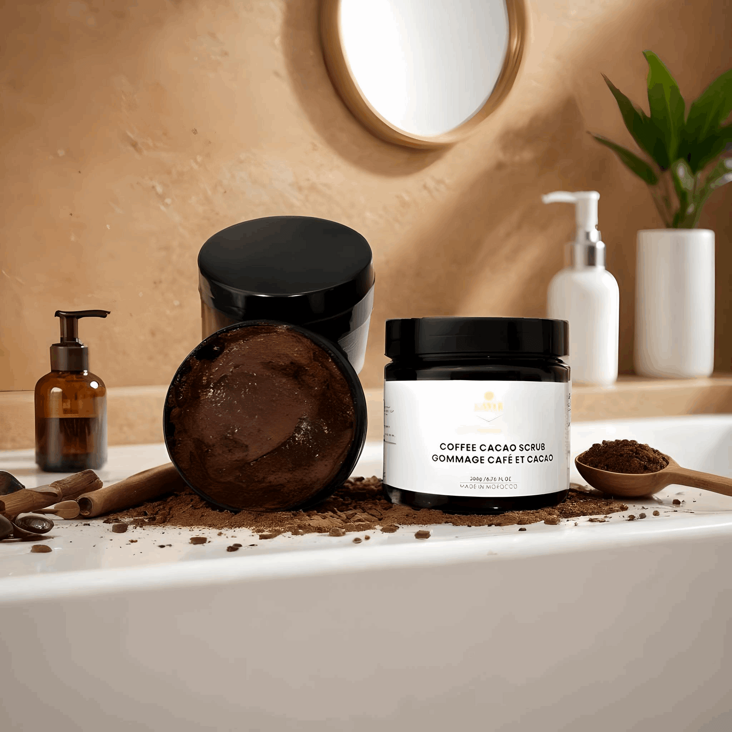 LAYLEBEAUTY Coffee Cacao Scrub – Energize & Revitalize Your Skin ☕🍫