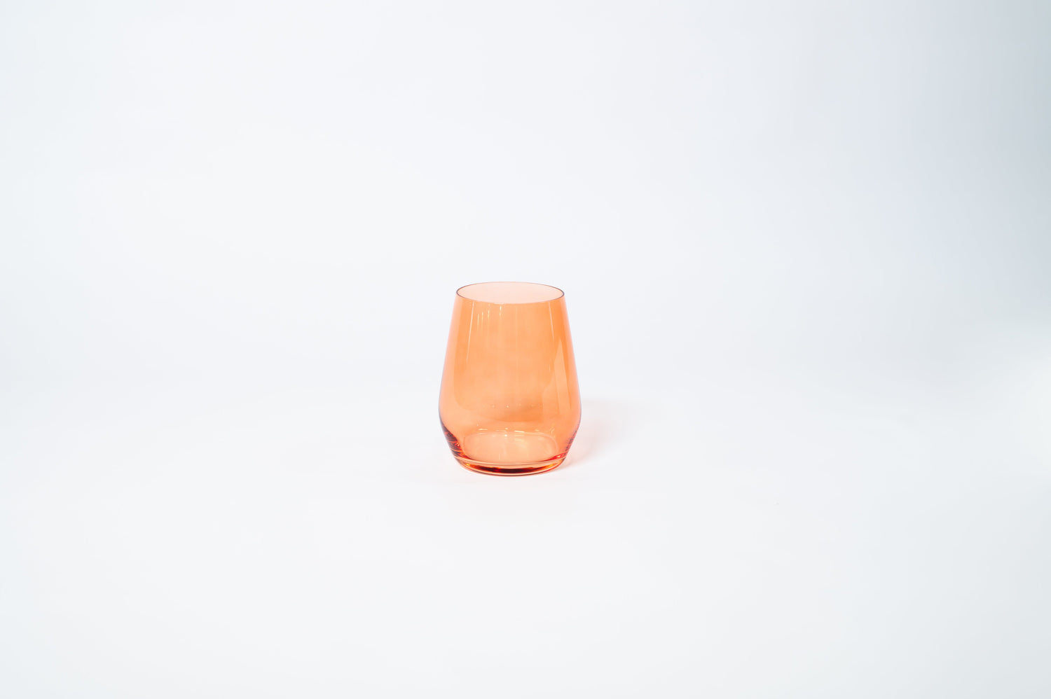 Aperol Orange - Stemless Colored Wine Glass
