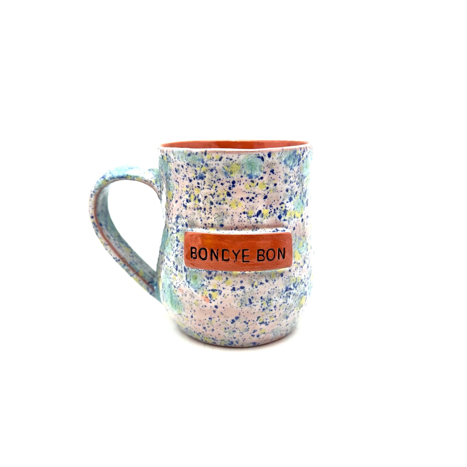 Bondye Bon Mug- “God is Good”- Watercolor Sprinkles