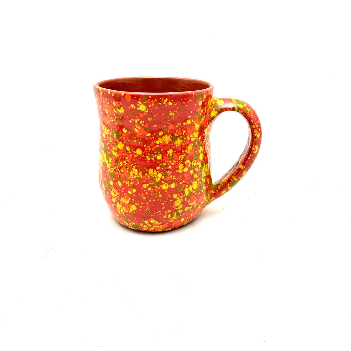 Explosion Mug Handmade Mug - Red Explosion – Woman's World Shop