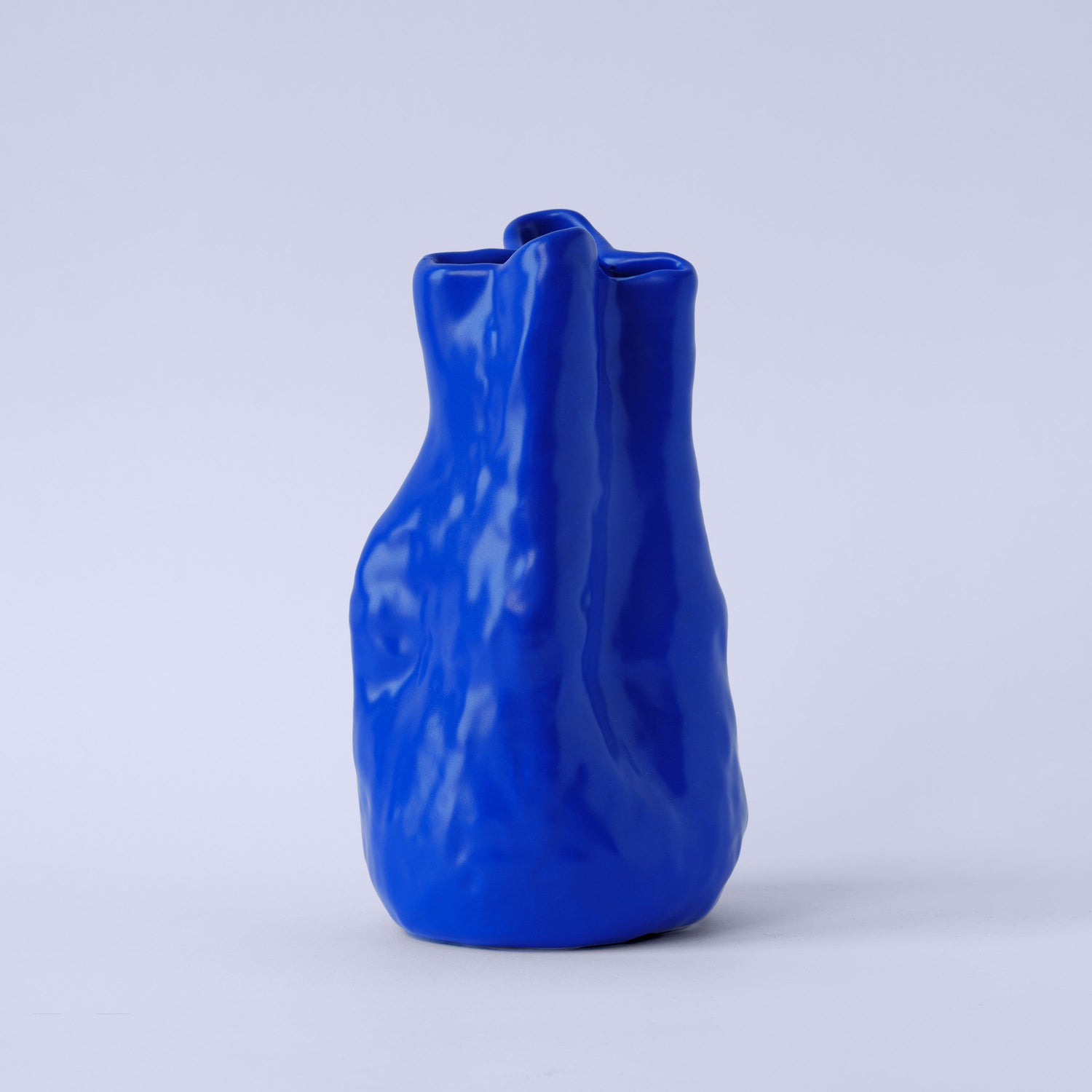 Vivee Home Georgia Blue Porcelain Vase
