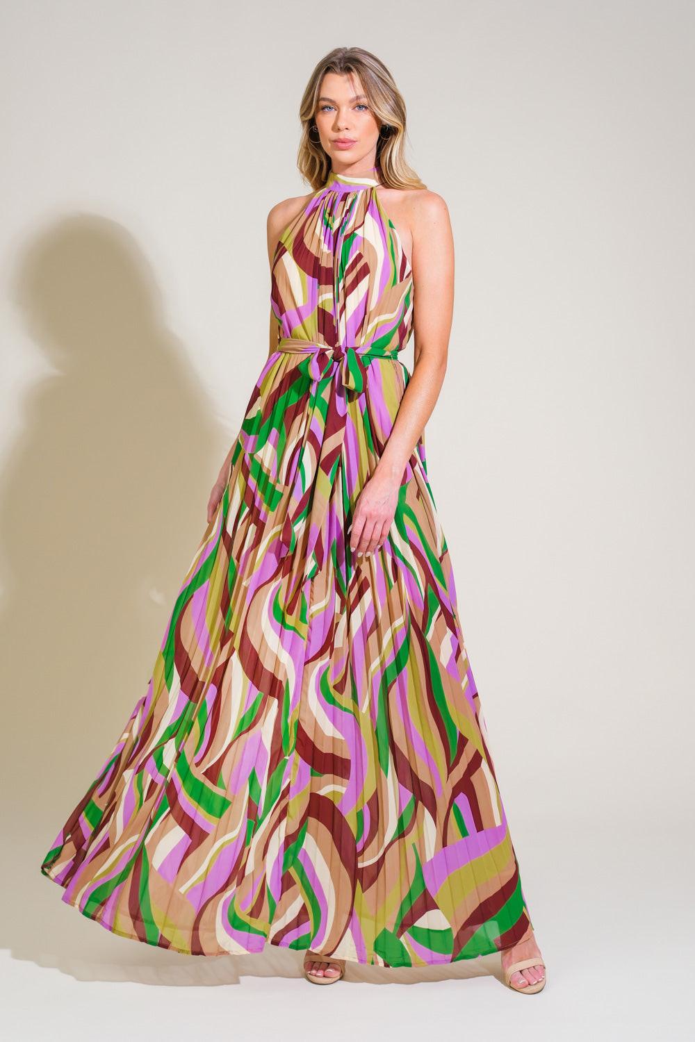 Flying Tomato AS TIME GOES BY WOVEN MAXI DRESS