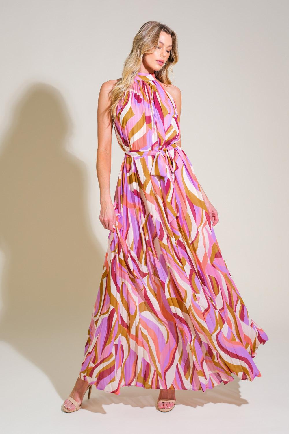 Flying Tomato AS TIME GOES BY WOVEN MAXI DRESS