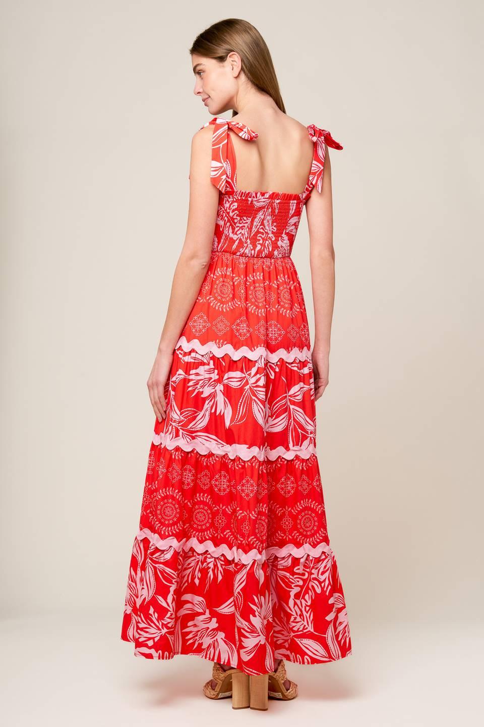 Flying Tomato BRIGHTER DAYS WOVEN MAXI DRESS