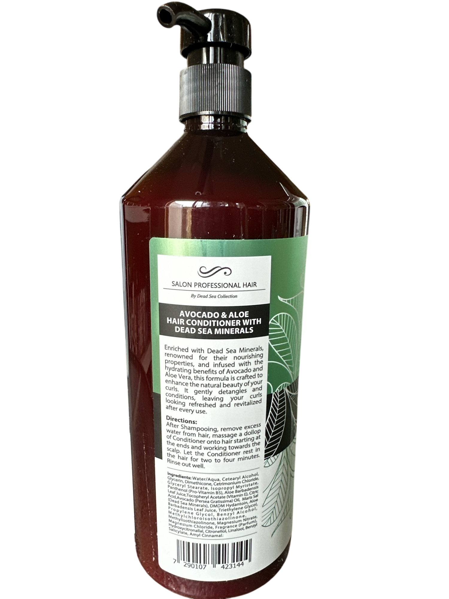 Highly Nourishing Dead Sea Minerals Conditioner
 With Avocado & Aloe 30.6 fl.oz e 907ml