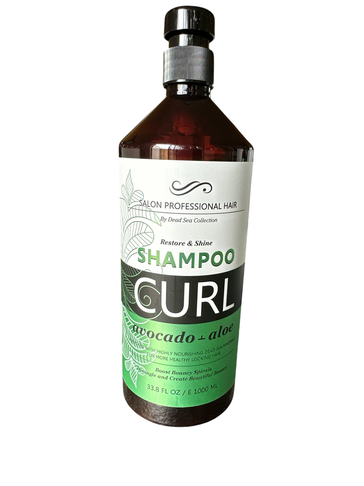 Highly Nourishing Dead Sea Minerals Shampoo With Avocado & Aloe 30.6 fl.oz e 907ml